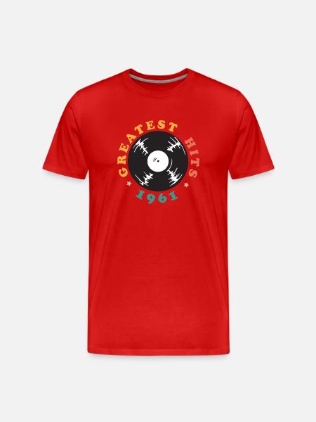 Millésime 1961 - T-shirt bio Premium Homme - rouge