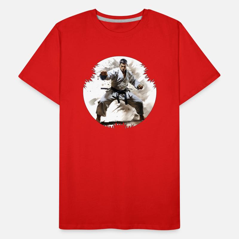 Karate can improve concentration Men's Premium Organic T-Shirt