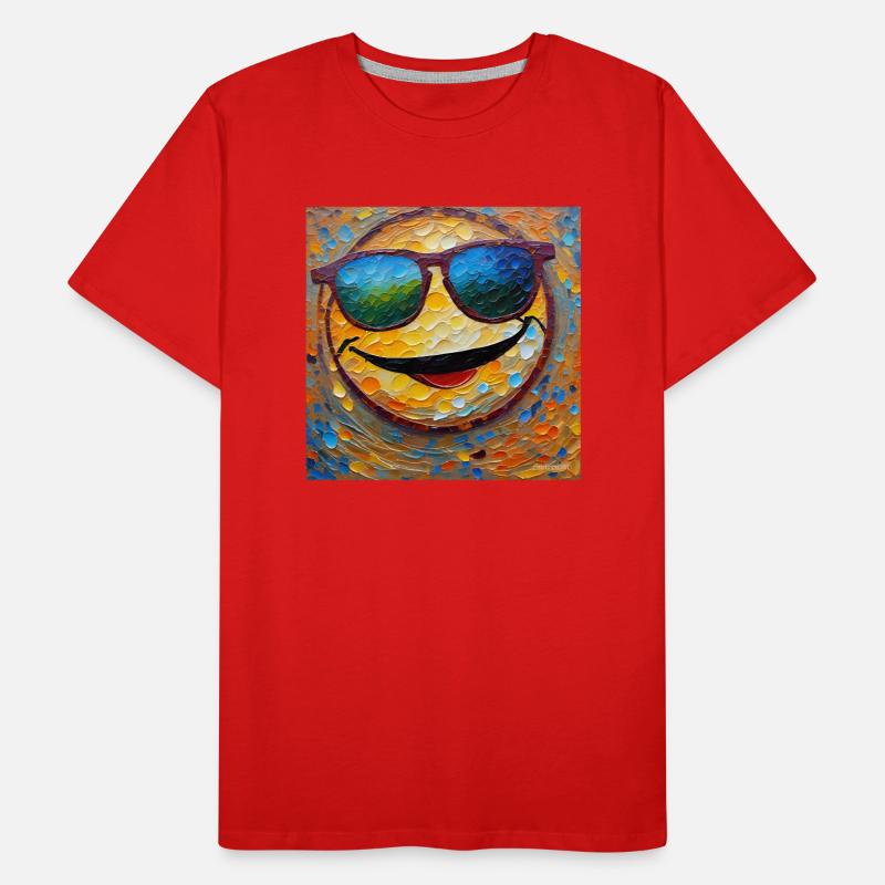 MrSmiley Männer Premium Bio T-Shirt
