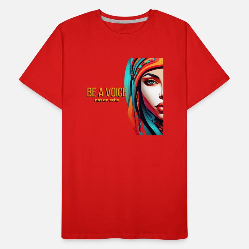 Sei eine Stimme Männer Premium Bio T-Shirt