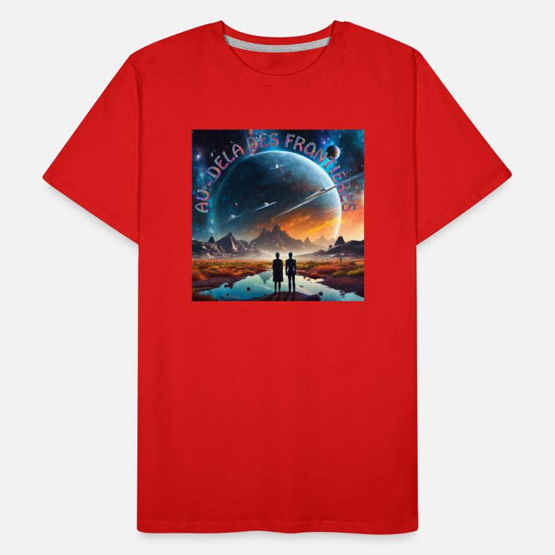 Beyond Borders Men's Premium Organic T-Shirt