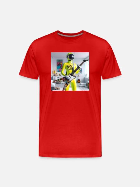 Neo Rockers 3 - Männer Premium Bio T-Shirt - Rot