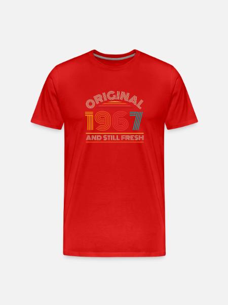 Millésime 1967 - T-shirt bio Premium Homme - rouge