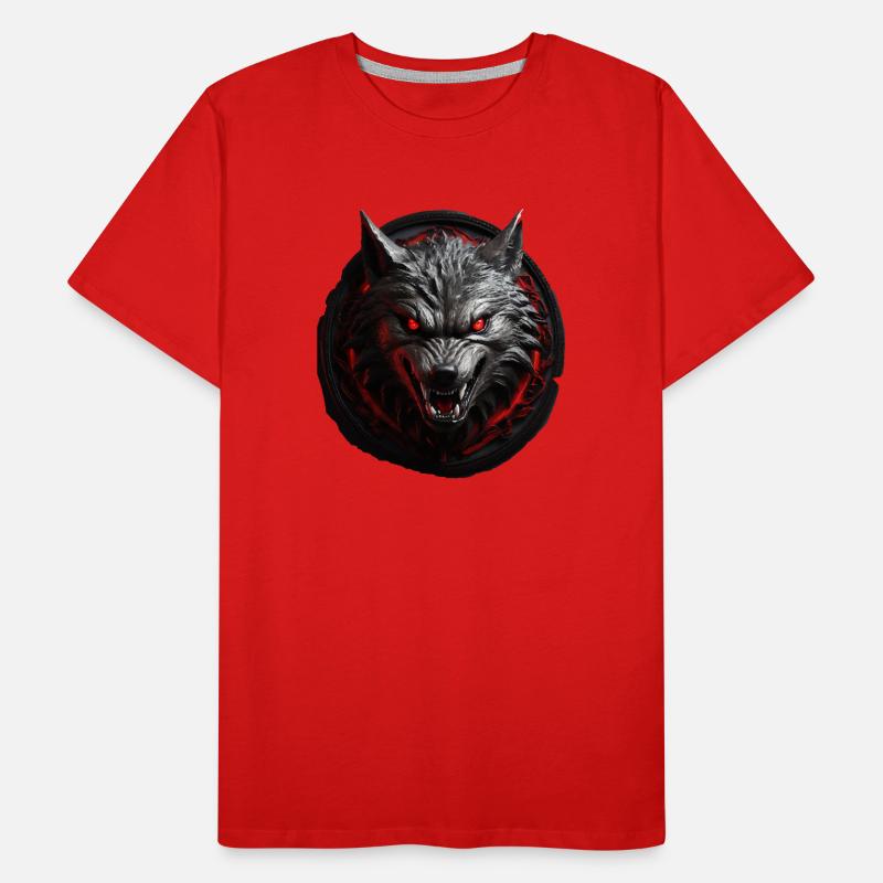 Devil's Wolf Men's Premium Organic T-Shirt