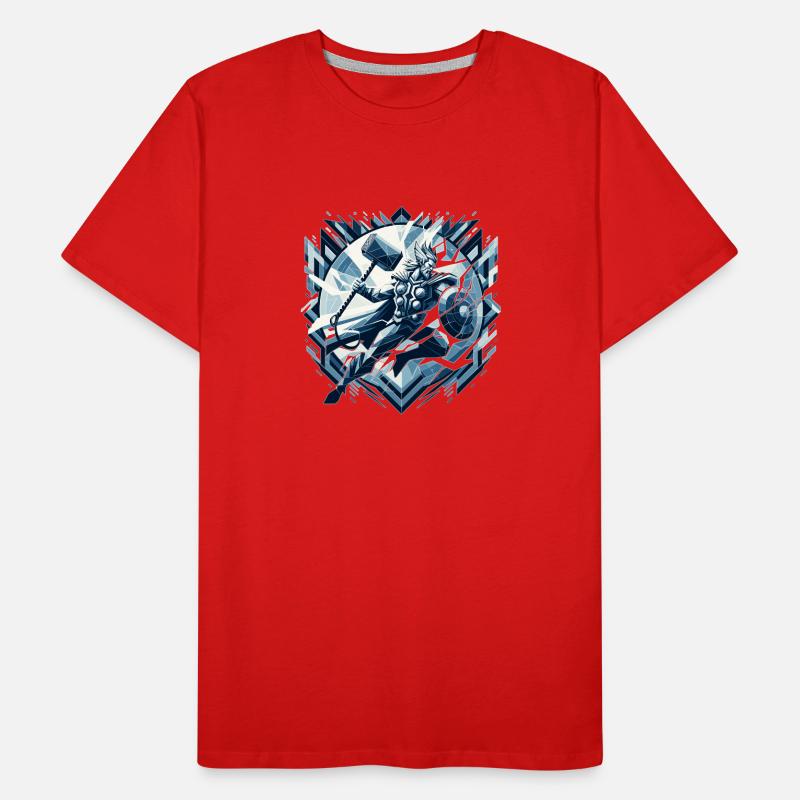 Krieger der Eiszeit Männer Premium Bio T-Shirt