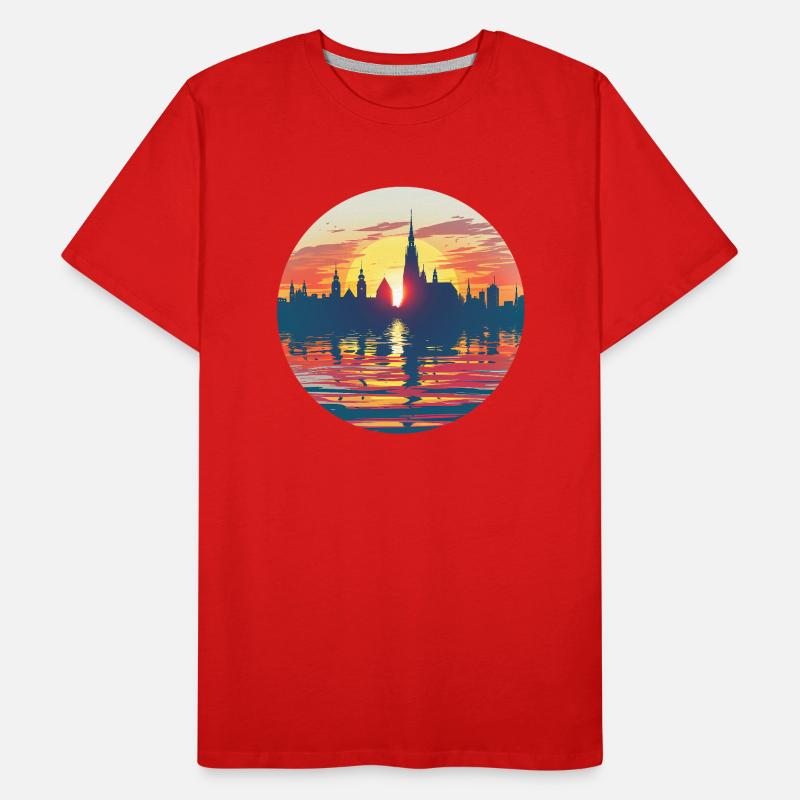 Horizon de Chemnitz T-shirt bio Premium Homme