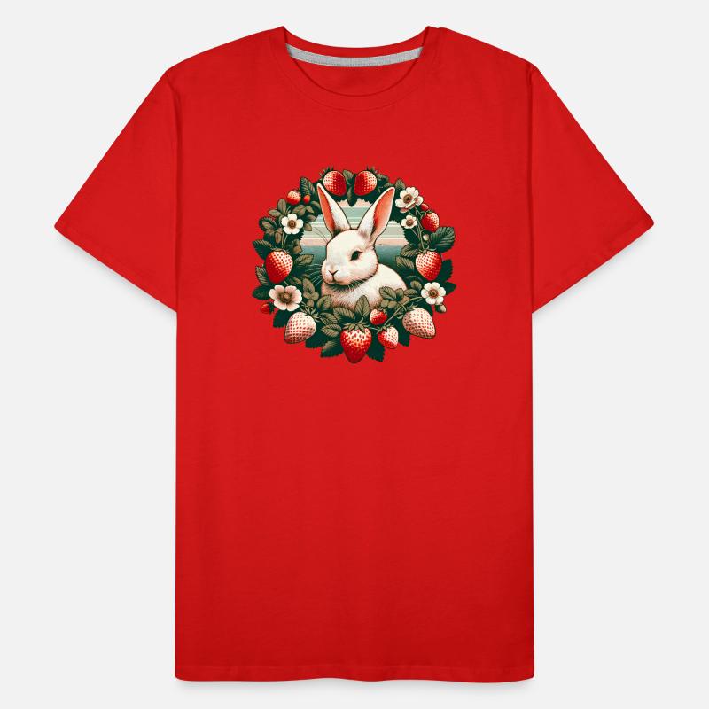 Bunny Rabbit Men's Premium Organic T-Shirt