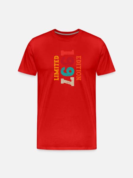 Millésime 1997 - T-shirt bio Premium Homme - rouge