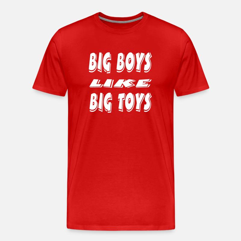 Traktor - Männer Premium Bio T-Shirt - Rot
