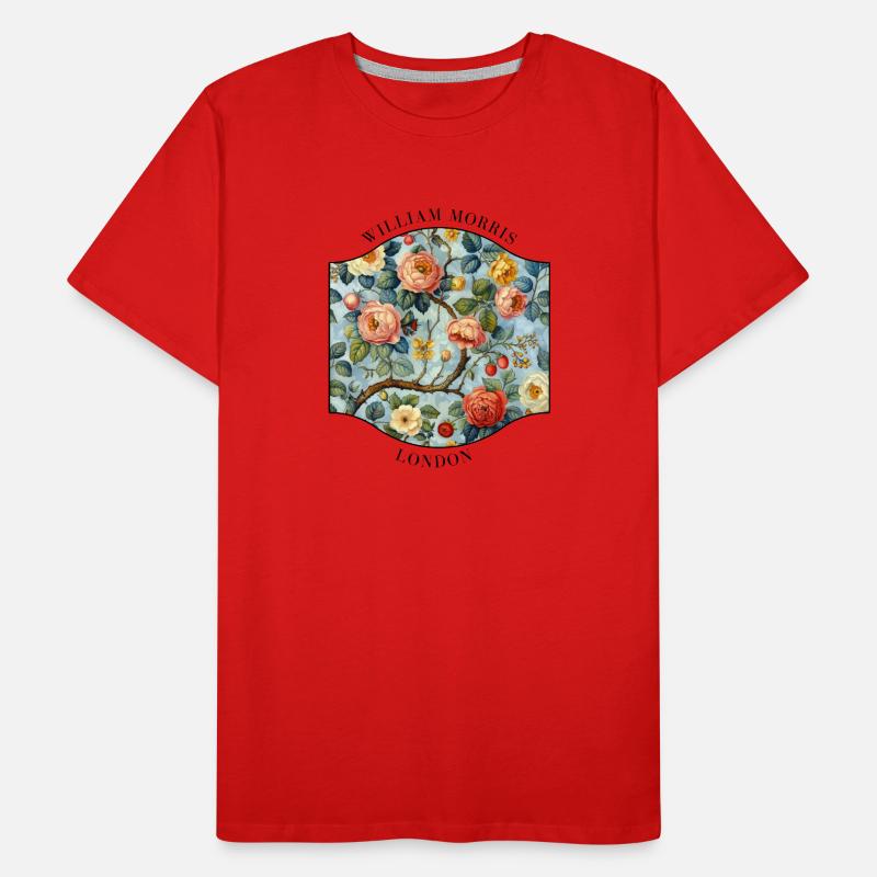 William Morris T-shirt bio Premium Homme