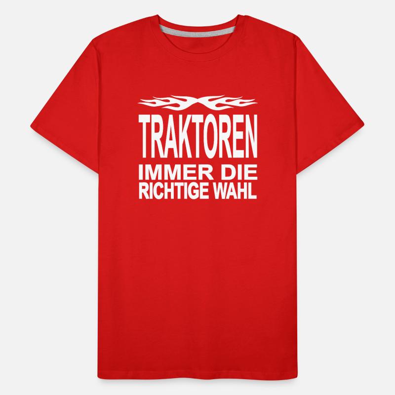 Traktor Männer Premium Bio T-Shirt