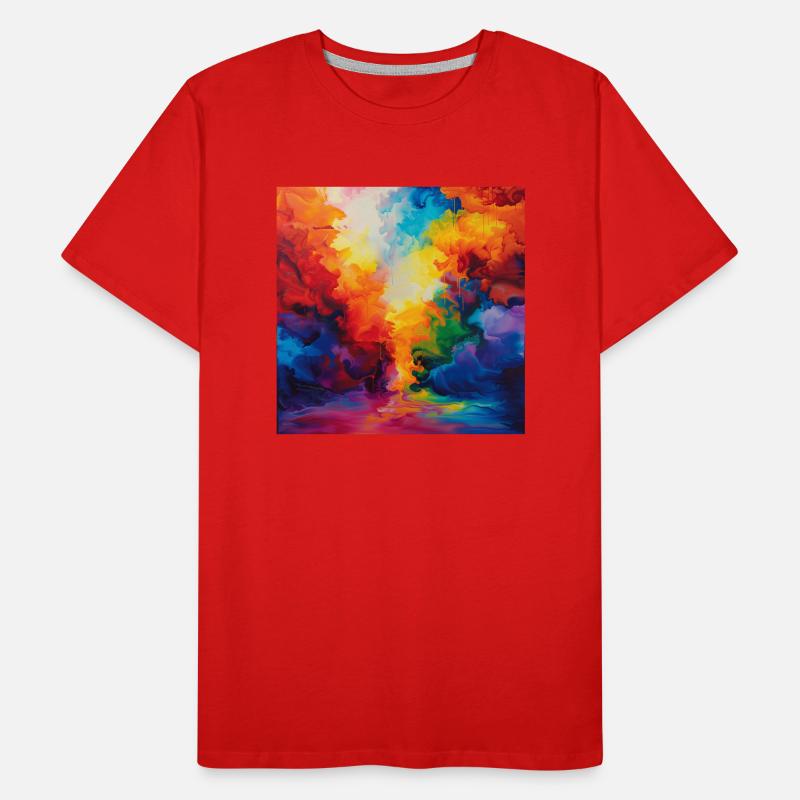 Colorful Mitta Men's Premium Organic T-Shirt