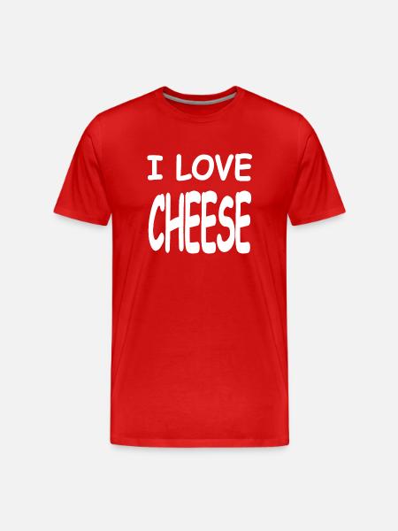 Fromage - T-shirt bio Premium Homme - rouge