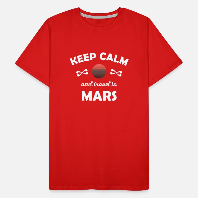 L’espace et les missions spatiales T-shirt bio Premium Homme