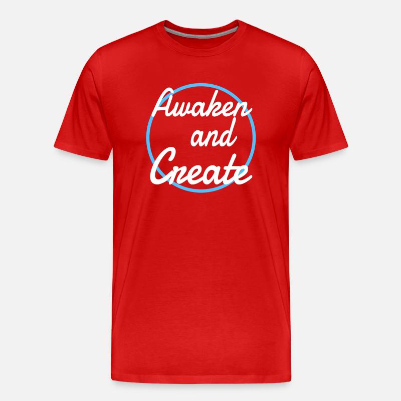 Blagues Innovation de rupture Innovation - T-shirt bio Premium Homme - rouge