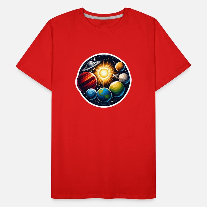 Solar system Men's Premium Organic T-Shirt