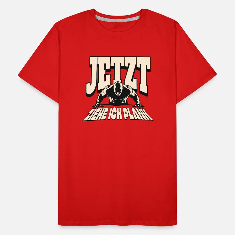 Now I'm pulling plank Men's Premium Organic T-Shirt