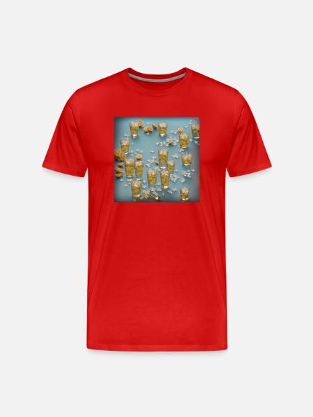 IMG 5160 - T-shirt bio Premium Homme - rouge