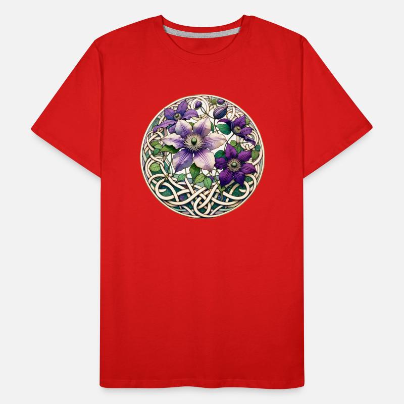 Waldrebe Männer Premium Bio T-Shirt