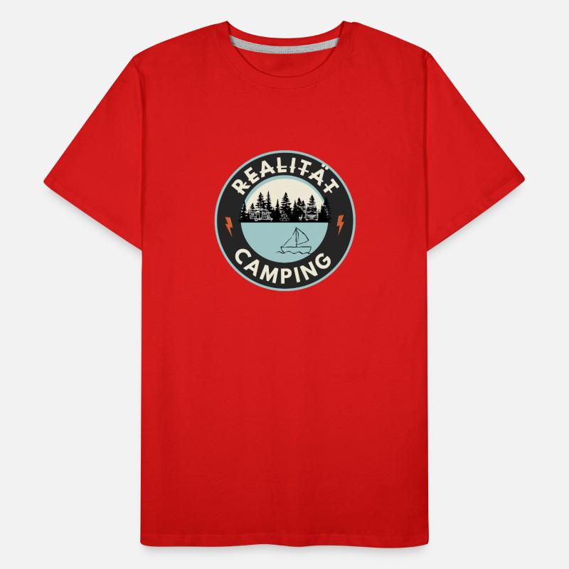 Reality Camping Men's Premium Organic T-Shirt