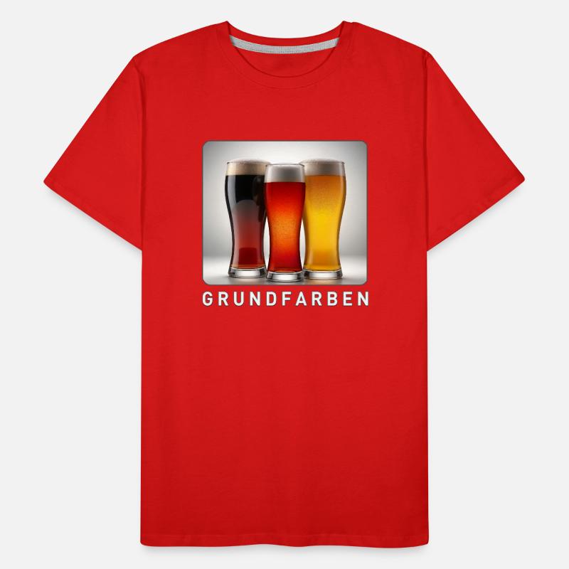 Grundfarben Männer Premium Bio T-Shirt