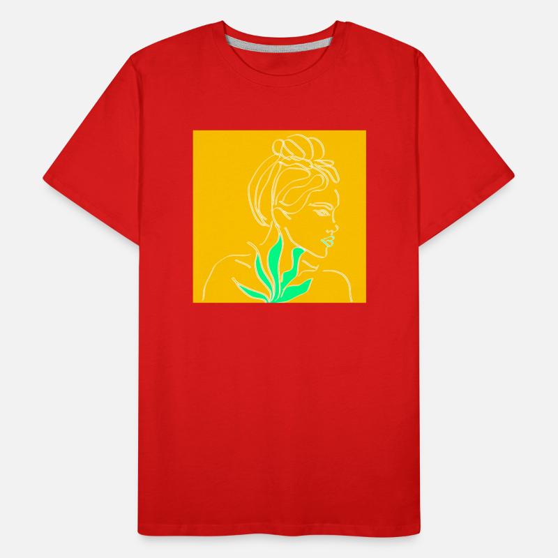 Frau Männer Premium Bio T-Shirt
