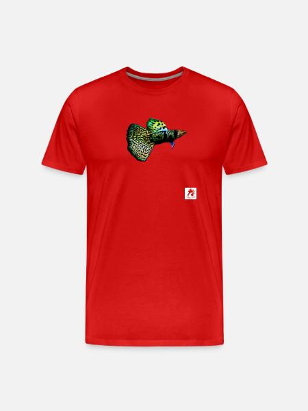 Edgar Shirt - Männer Premium Bio T-Shirt - Rot