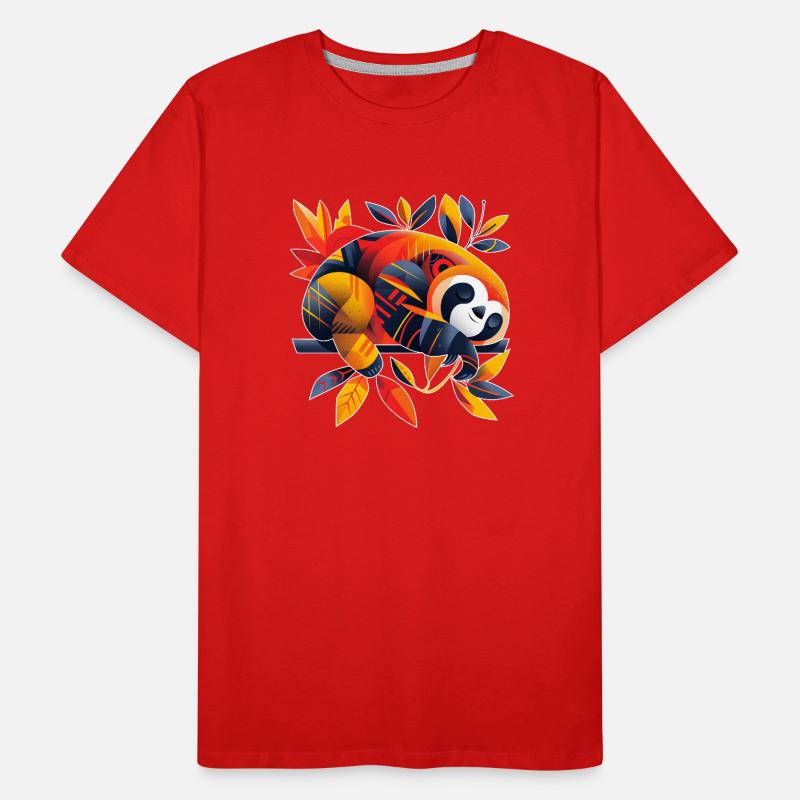 Sloth | abstract artwork Men's Premium Organic T-Shirt