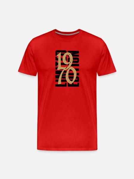 Millésime 1970 - T-shirt bio Premium Homme - rouge