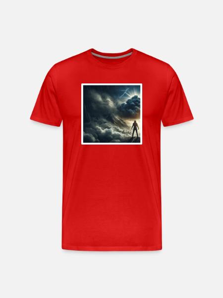 Resilience - Men's Premium Organic T-Shirt - red