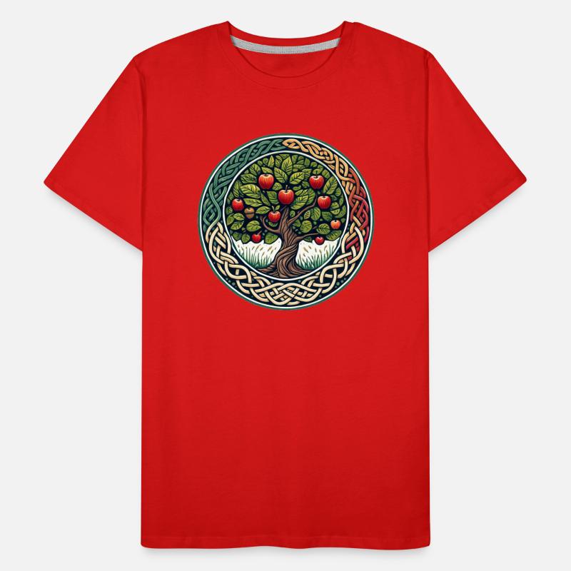 Apple Tree Men's Premium Organic T-Shirt