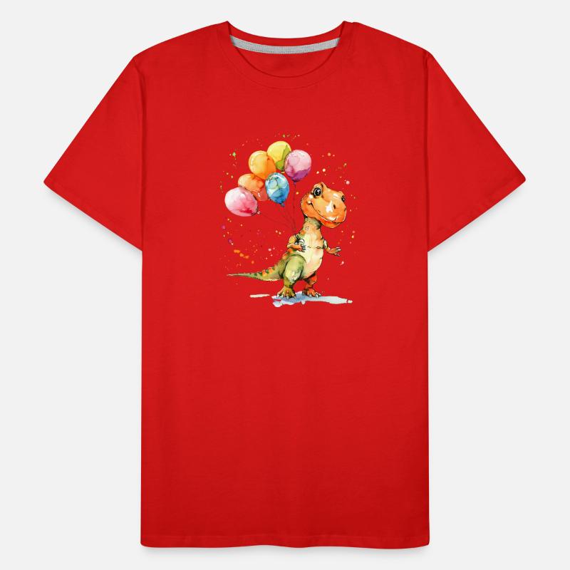 Saurier hat wohl Geburtstag? Männer Premium Bio T-Shirt