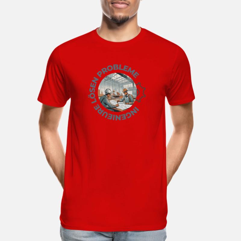Engineers solve problems Men's Premium Organic T-Shirt
