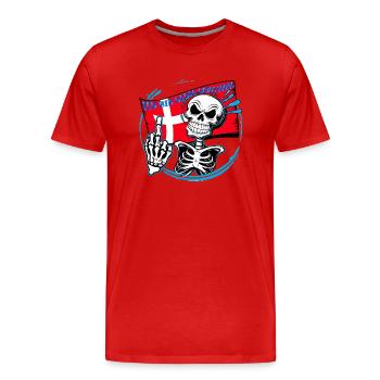 I'm emotional - Men's Premium Organic T-Shirt - red - Front - Damien (186cm)