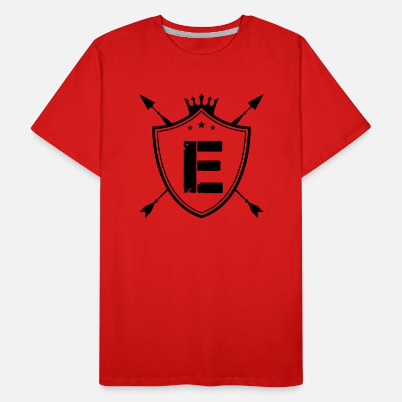 Armoiries E T-shirt bio Premium Homme