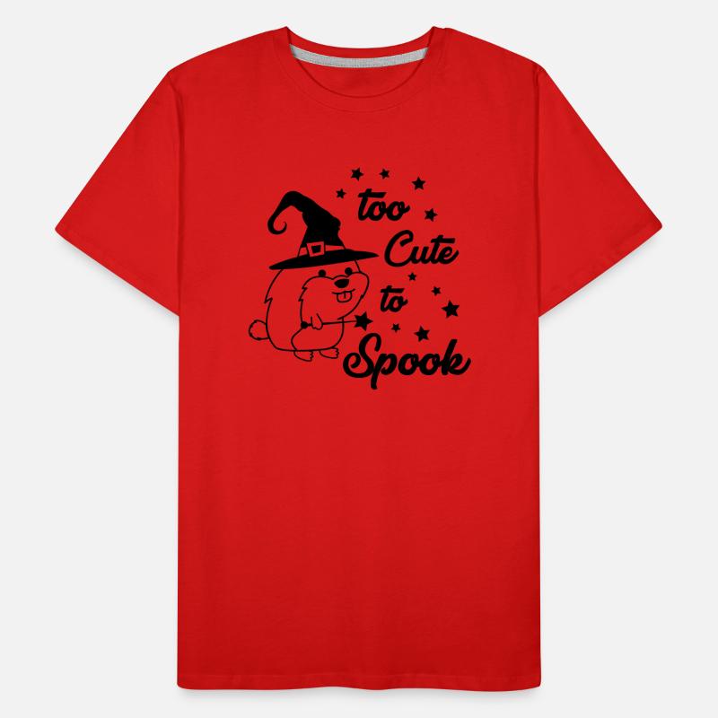 Trop mignon pour effrayer 1 T-shirt bio Premium Homme