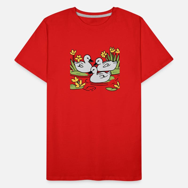 Entchen Männer Premium Bio T-Shirt