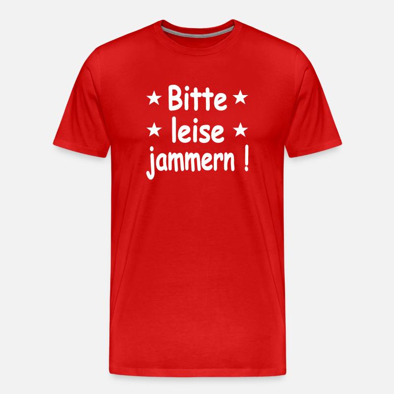 Auto - Männer Premium Bio T-Shirt - Rot