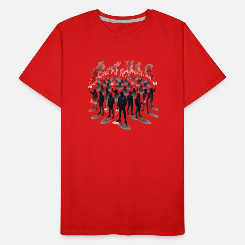 Pyrotechnik Männer Premium Bio T-Shirt