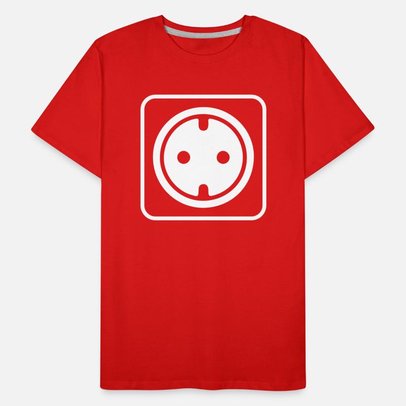 Socket icon Men's Premium Organic T-Shirt