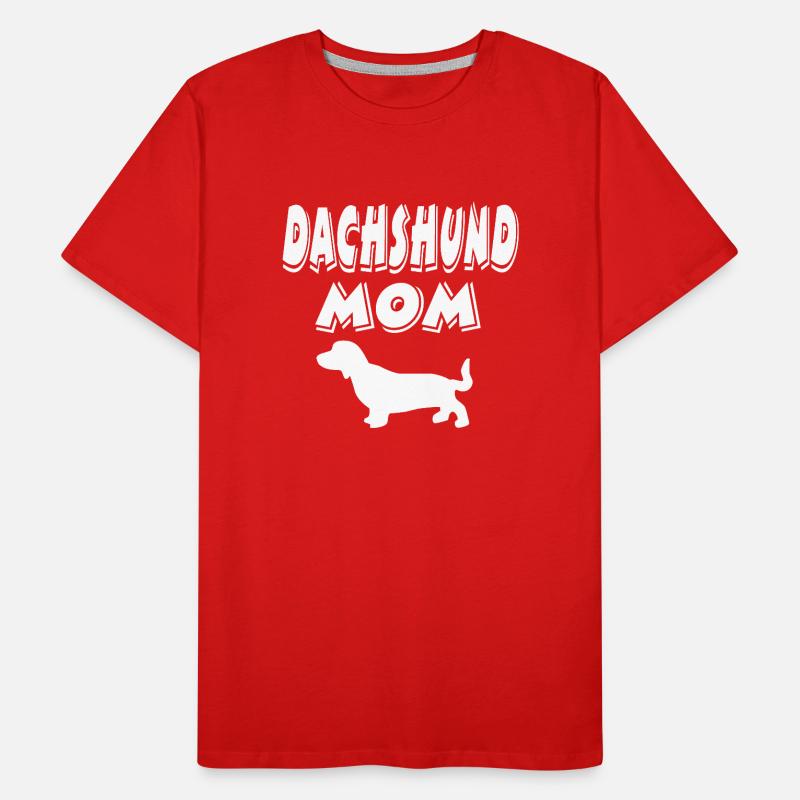 Dackel Männer Premium Bio T-Shirt