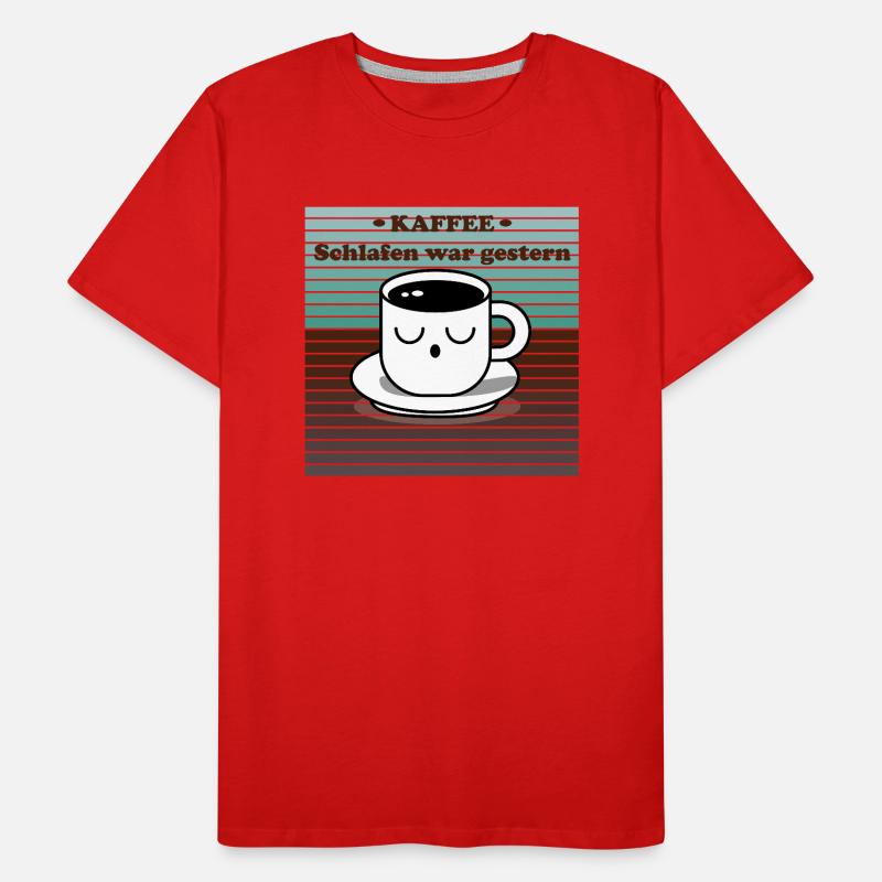 Conception de bouillon fatigué T-shirt bio Premium Homme