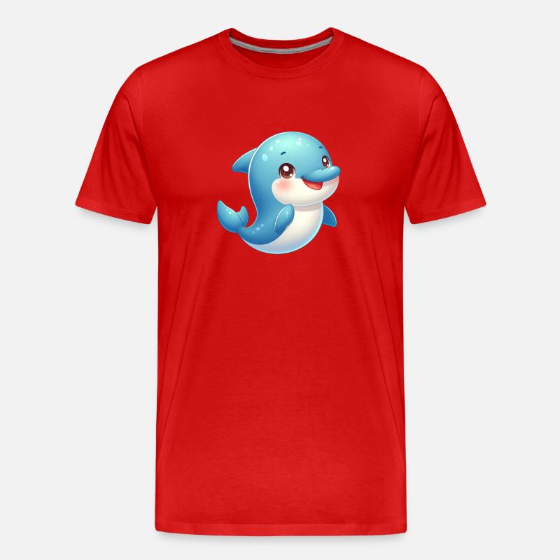 Zweiter Platz 2 - Männer Premium Bio T-Shirt - Rot