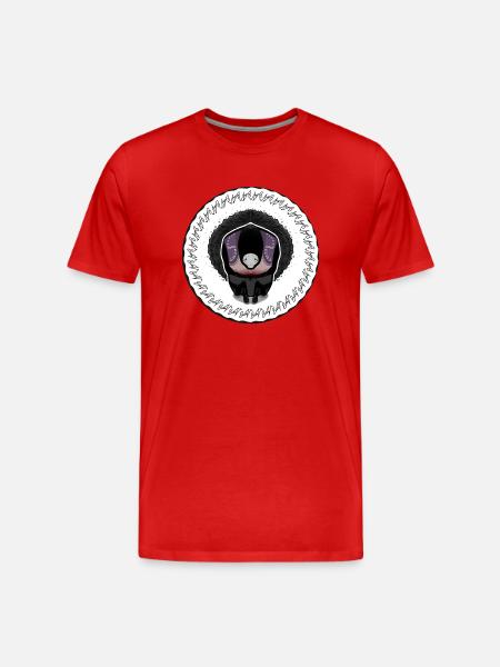 Shadow designed by EuV - Men's Premium Organic T-Shirt - red