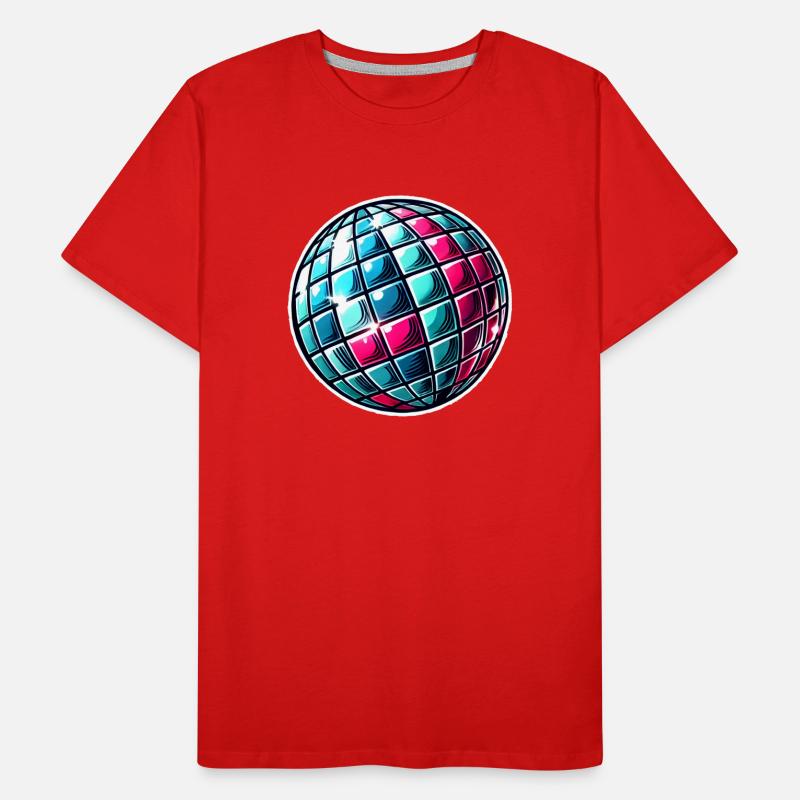 Boule disco T-shirt bio Premium Homme