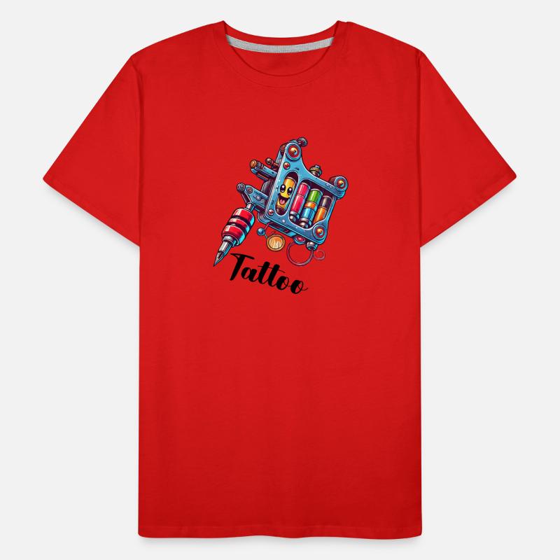 tattoo machine Men's Premium Organic T-Shirt