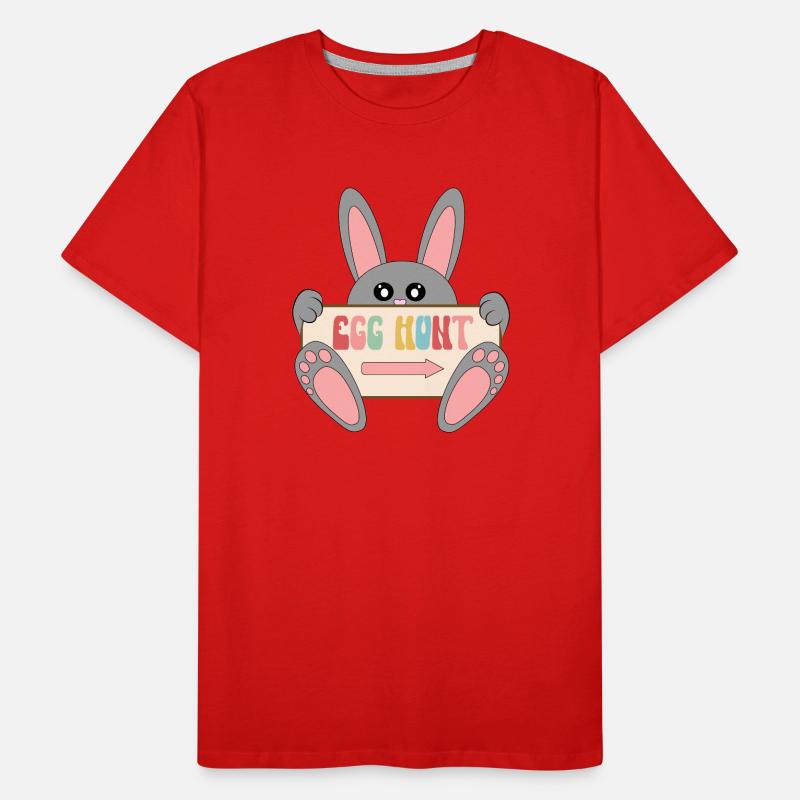 Egg Hunt Men's Premium Organic T-Shirt