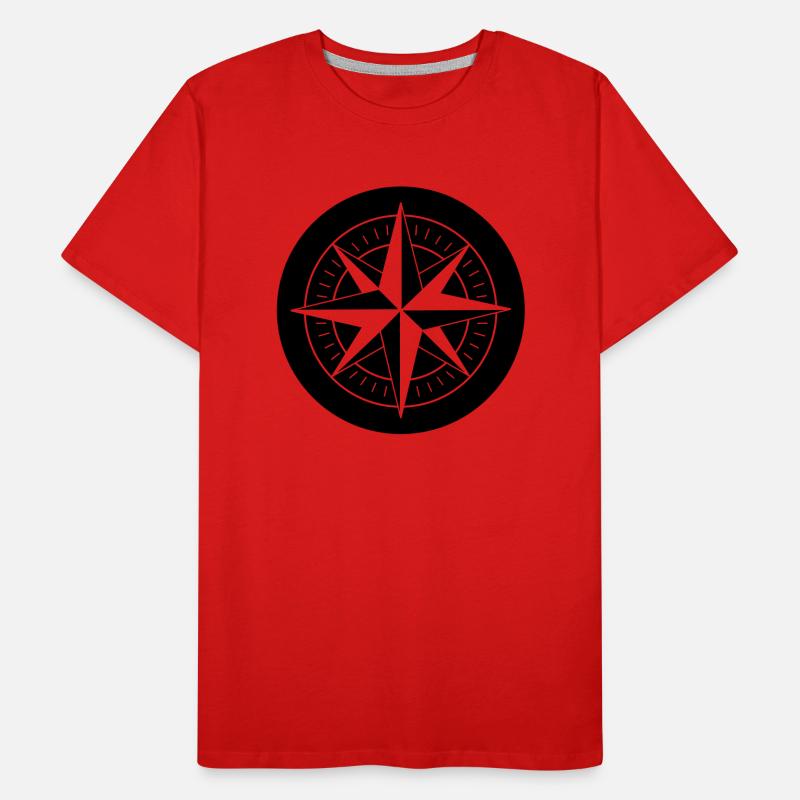 compass Men's Premium Organic T-Shirt