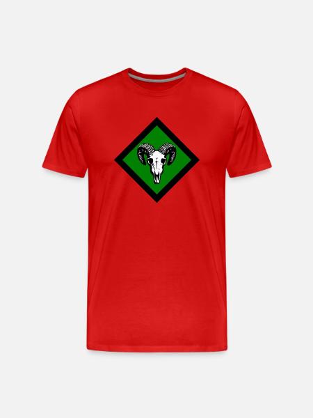 Gotland - Männer Premium Bio T-Shirt - Rot