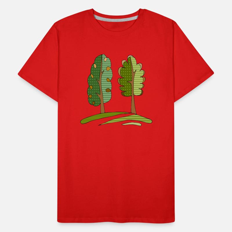 Baum Männer Premium Bio T-Shirt